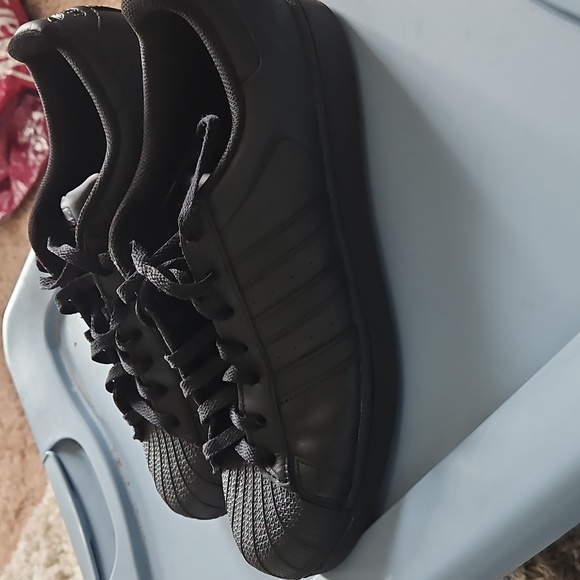 Adidas Superstar Black Size 10 - Picture 4 of 5